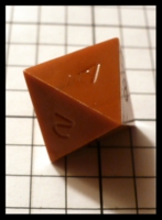 Dice : Dice - DM Collection - Armory 1st Generation Opaque Tan D8 - KC Trade Nov 2011